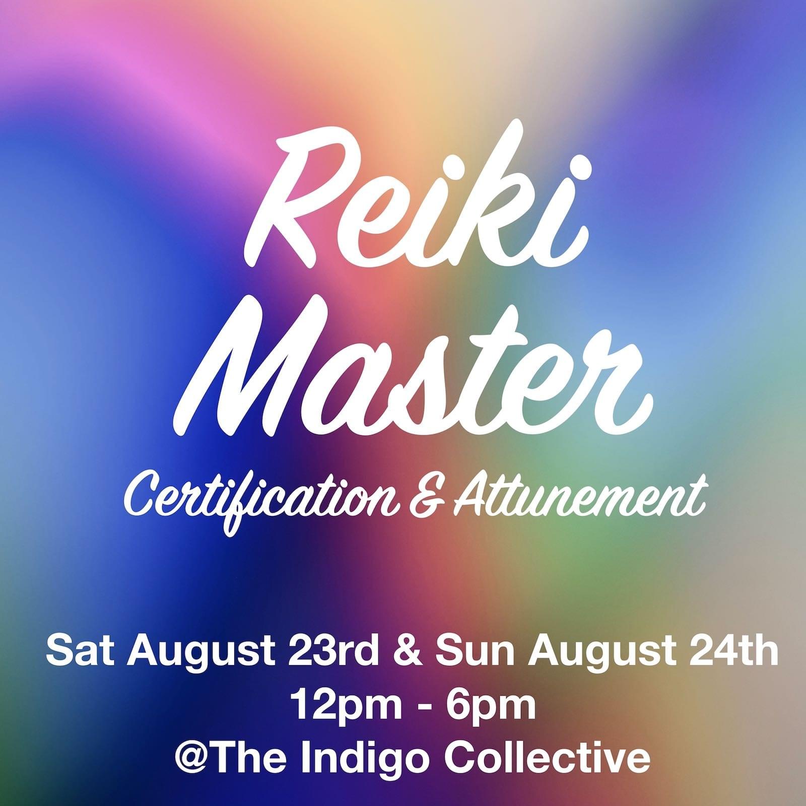 Reiki Master Training & Certification at The Indigo Collective