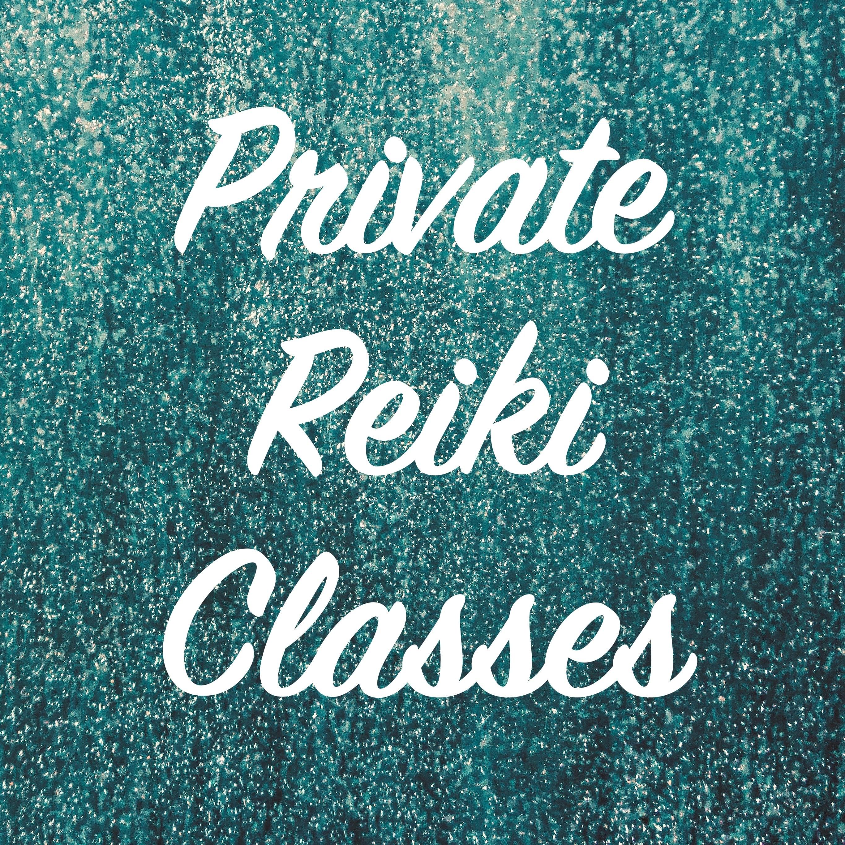 Private Reiki Classes